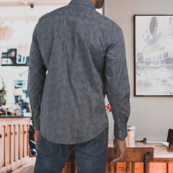 ROBERT GRAHAM SUTTON ABSTRACT LONG SLEEVE BUTTON SHIRT CLASSIC FIT $198 - Picture 5 of 14